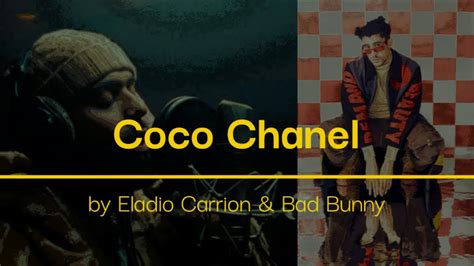 coco chanel canzone|coco chanel song bad bunny.